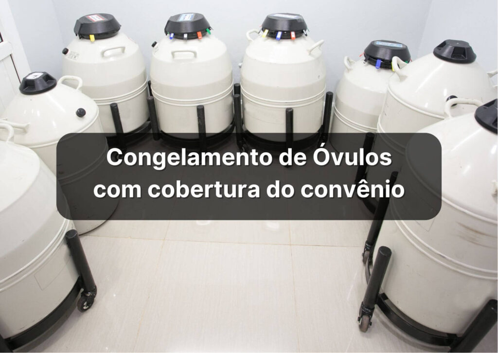 Congelamento de óvulos com cobertura do convênio