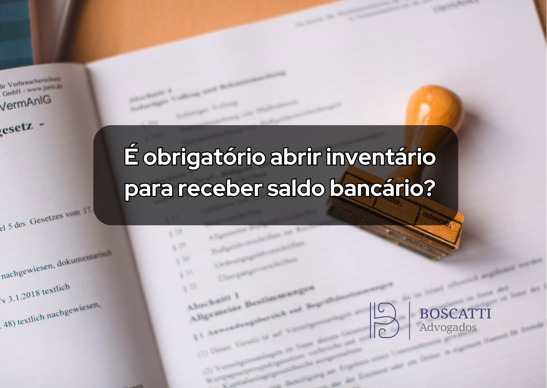 papel com carimbo ao lado